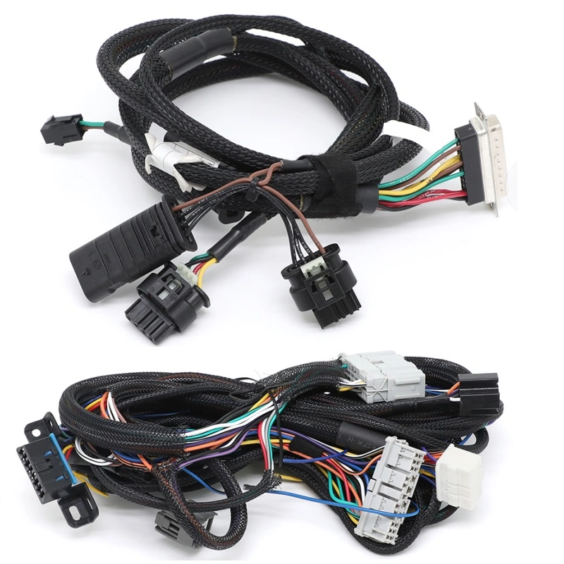 Customized Electric Cable Assembly Motor Wiring Harness Car Auto Engine Wire Harness Terminal Fuel Injector Cable Assembly