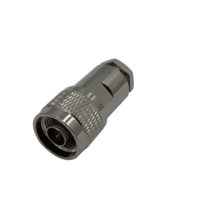 Conector de braçadeira macho tipo RF coaxial N para 5D