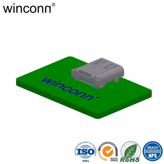 USB Tipo C ATX Btx FPC FFC Lvds Cabeçalho IC Soquete RJ45 1394 DIN HDMI Pcie Serial ATA Wtb Btb Wtw RF D